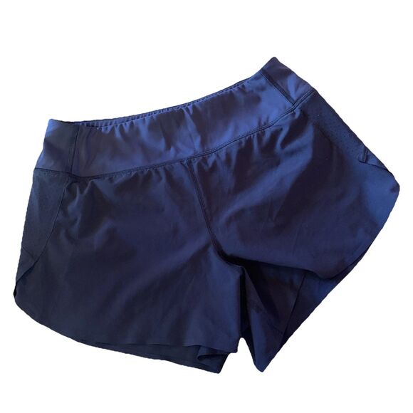 Athleta Pants - Athleta Run With It 3.5" Running Short Sz Small Black Stretch Pocket Sporty